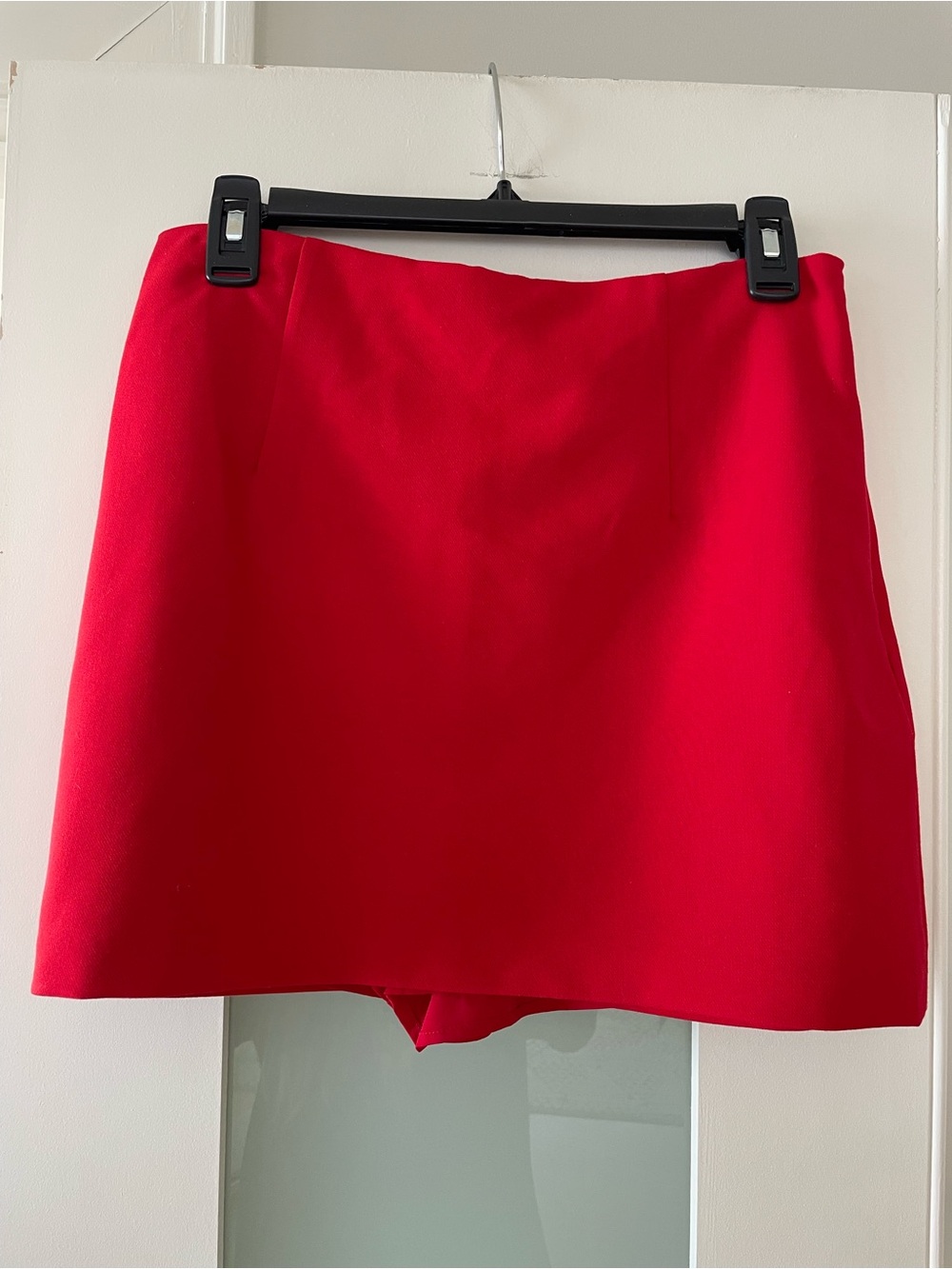 Abercrombie & Fitch Bright Red Mini Skort